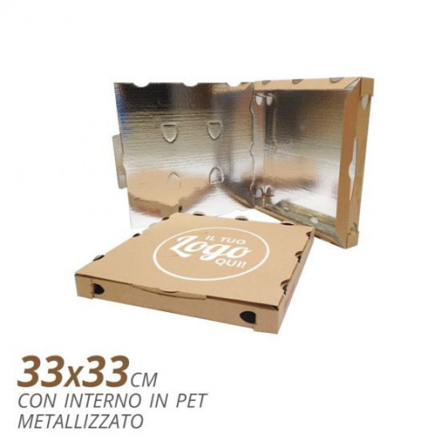 Scatola Pizza 33X33 interno...